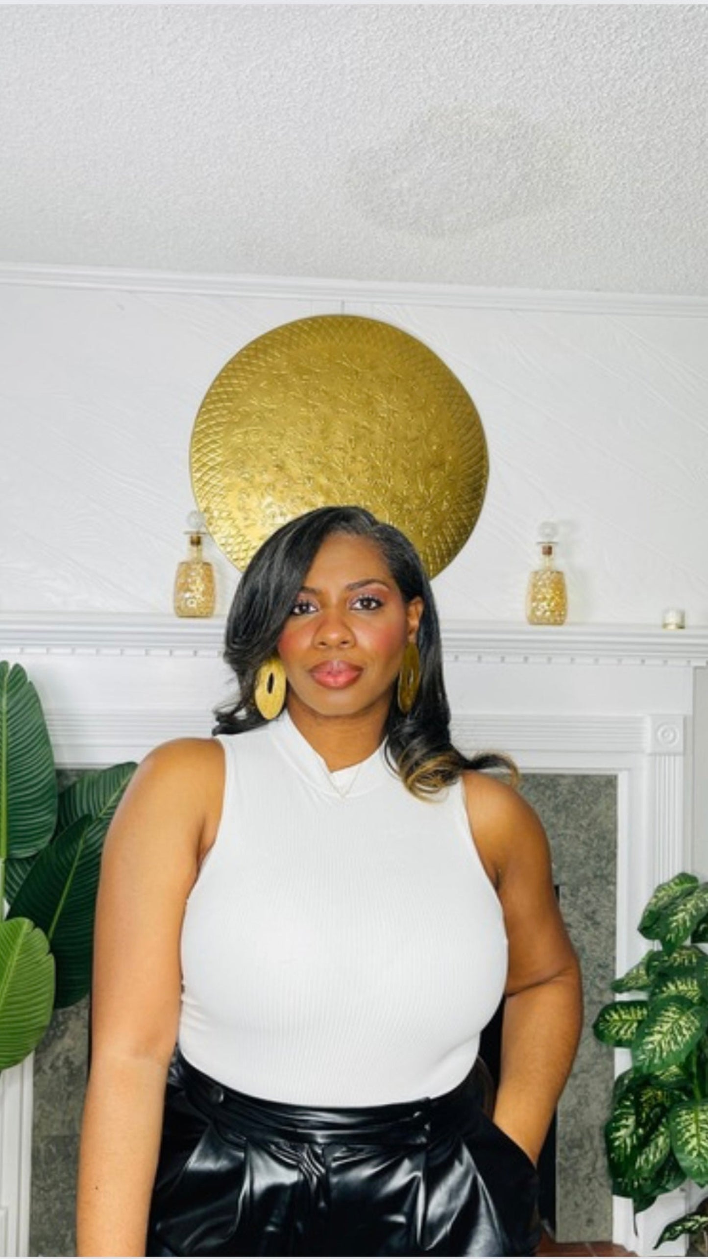 “Major” Mock-neck Bodysuit