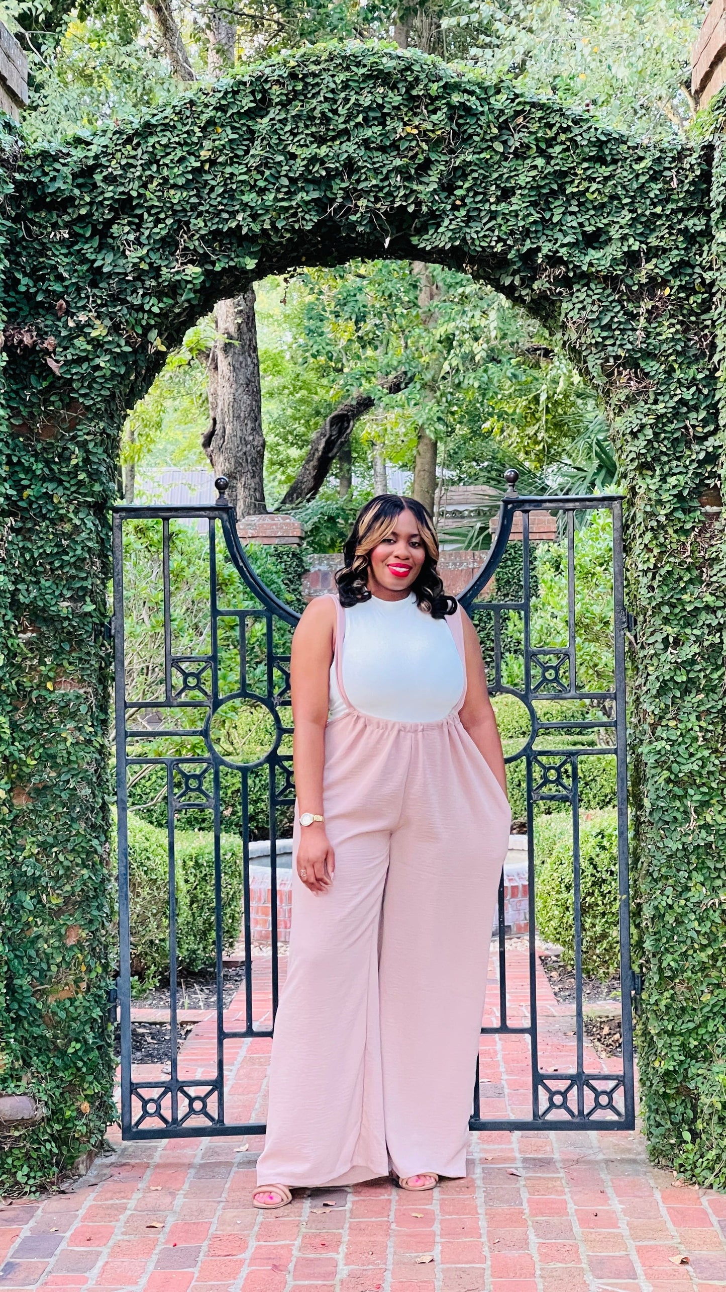 The “Jackie” Khaki Jumpsuit