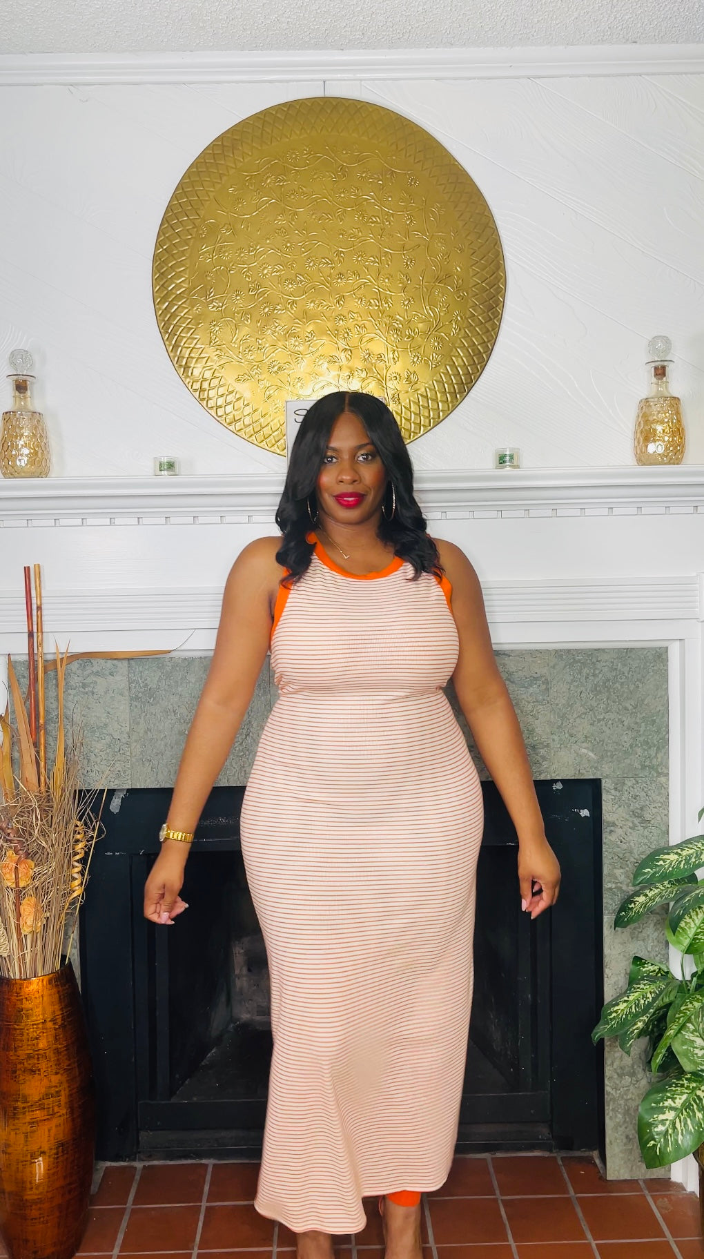 curvy fashion dresses Curvy by Primavera Dress 14103